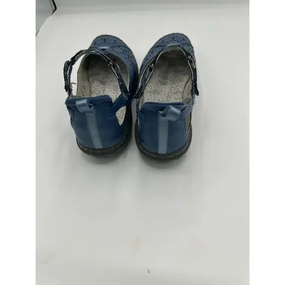 JBU shoes blue ladies size 8.5 medium - Picture 4 of 6